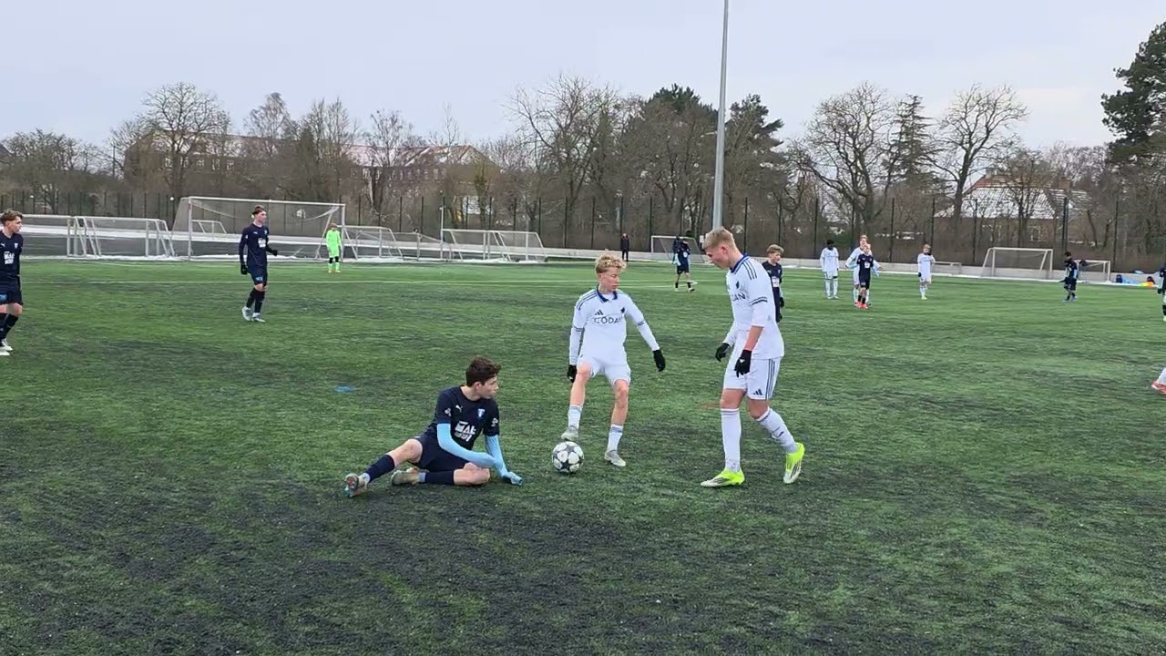 MFF P16 vs FC København P16 (0-7) 2 halvlek Träningsmatch 
