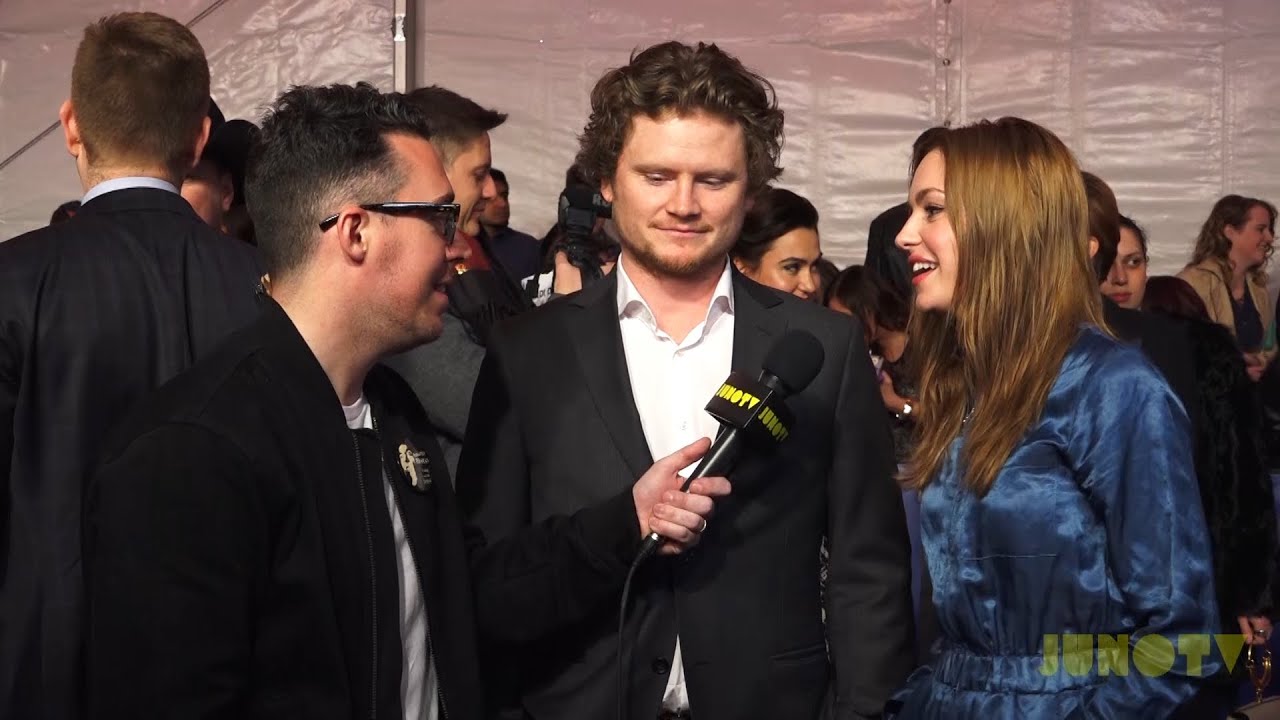 Nathan Dales & Michelle Mylett on the 2017 JUNO Awards Red Carpet