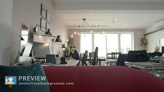 Office Breakout Sofa Zoom Virtual Background Preview screenshot 1