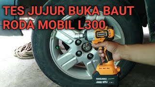 TES KEKUATAN IMPACT WRENCH NAGAWA NCI 350U