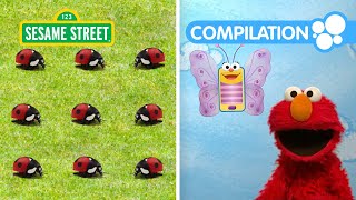Sesame Street: Elmo's Butterfly Friend and More Bugs! | 1 Hour Compilation