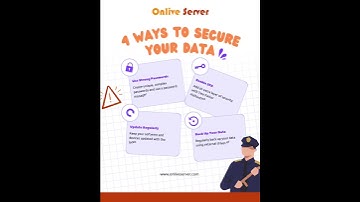 4 ways to secure your data #onliveserver #shorts #security