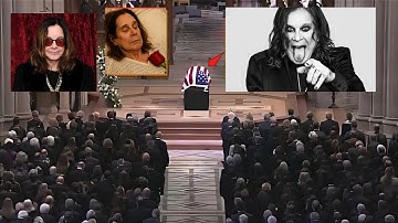 Ozzy Osbourne FINAL GOODBYE - Celebrities BREAK DOWN at Memorial
