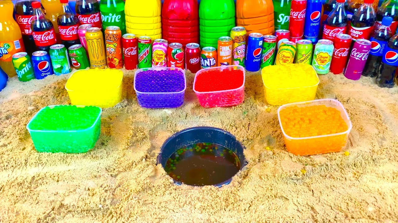 Experiment Coca Cola Orbeez Mtn Dew Fanta Chupa Chups Pepsi Vs experiment-coca-cola-orbeez-mtn-dew-fanta-chupa-chups-pepsi-vs