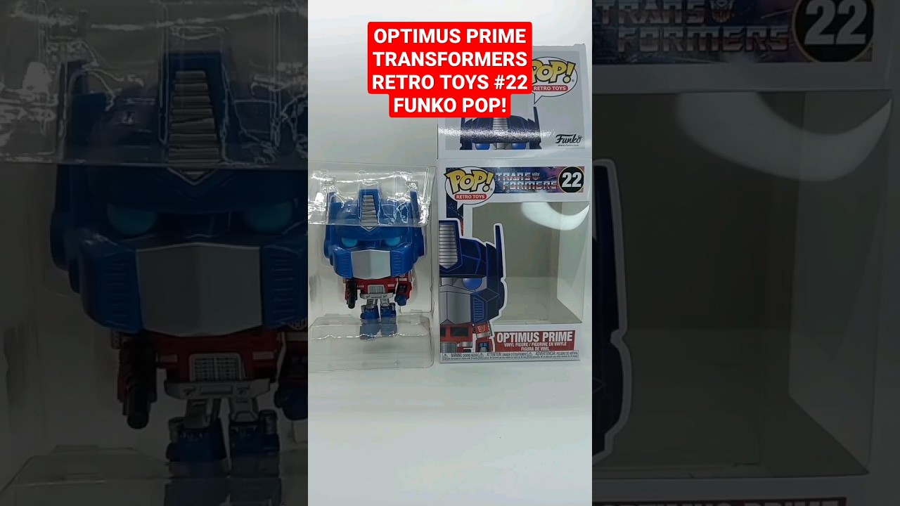OPTIMUS PRIME  TRANSFORMERS FUNKO POP 