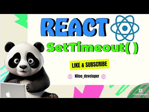 SetTimeOut usage in react