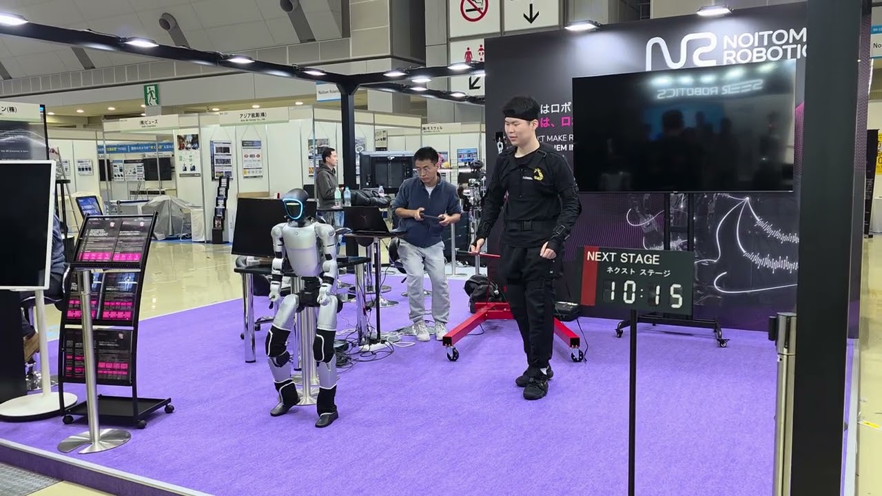 Humanoid full body teleoperation demo