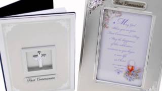 First Communion Photo Frame and Album Set