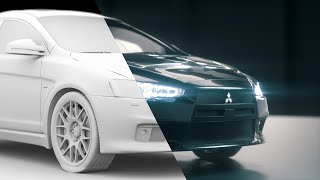 Lancer Evo X Ad For Automotive Cg Challenge W Breakdown