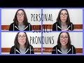 Learn Italian grammar: personal subject pronouns
