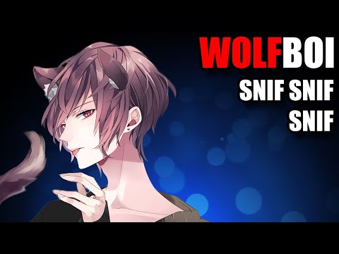 wolf boy anime with brown hair