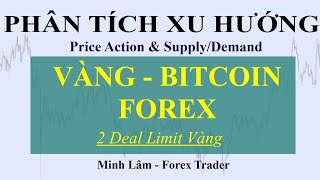 PHÂN TÍCH XU HƯỚNG VÀNG - BITCOIN - FOREX 01-7/5/23 ( 2 Deal Limit Vàng )