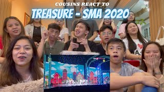 COUSINS REACT TO TREASURE AT SEOUL MUSIC AWARDS 2020 (Slowmotion   ILY   My Treasure)