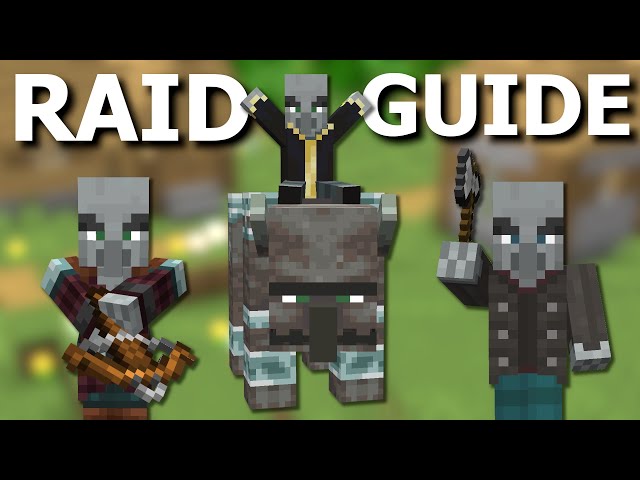 The Ultimate Guide to Defeating Pillager Raids in Minecraft! class=