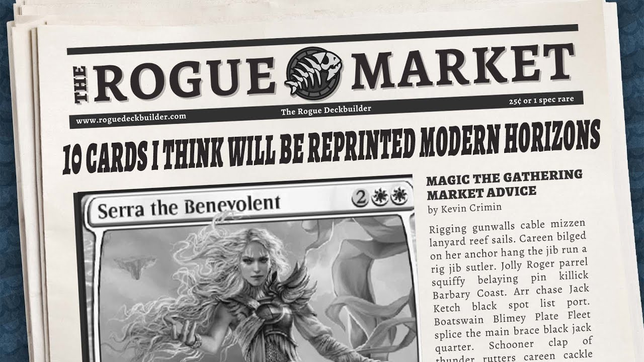 Top 10 Cards Reprinted for Modern Horizons (My Predictions) YouTube