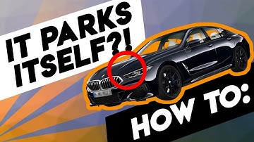 2020 BMW M850i xDrive Gran Coupe - Autonomous Parking, Self Parking, Self Driving - "How To" Video