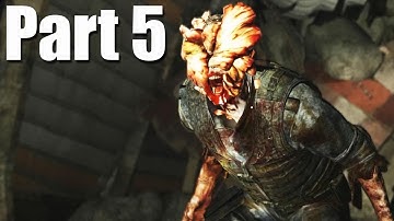 The Last of Us Remastered Gameplay Walkthrough Part 5 (PS4) Clickers all day er