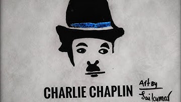 how to draw Charlie Chaplin face drawing tutorial in simple easy steps by step markets 👍