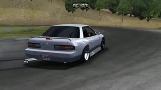Rfactor Ebisu(Kiss the wall) |Drift by VladVoltx | Nissan silvia s13
