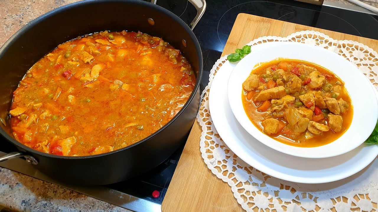 🥰 Gjellë Me mish te pules,e Preferuara ime,met mir skeni provu asnjehere,Gemüseeintopf mit Hähnchen🥰