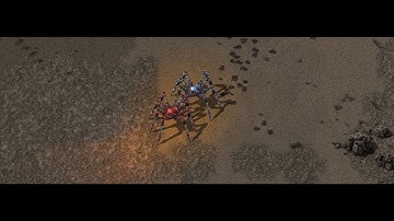Factorio Spidertron action