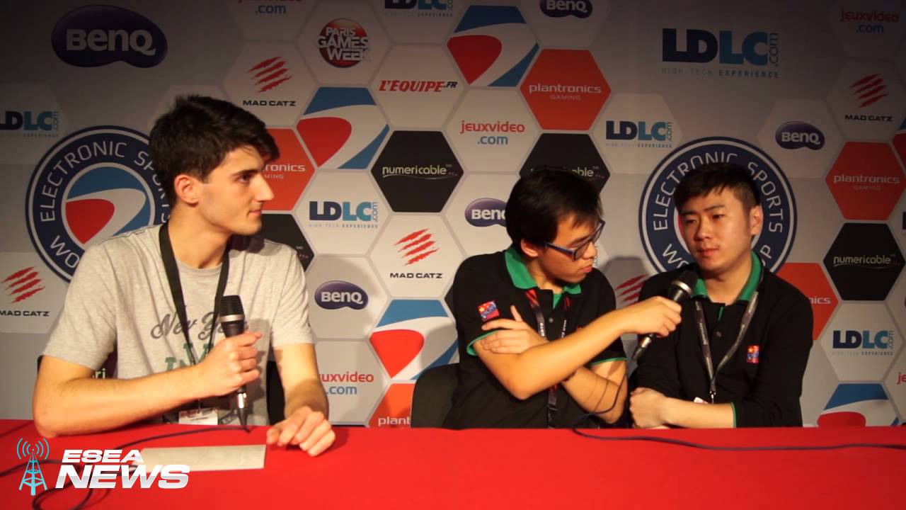 ESWC 2014 Interview: Chinese CS: GO Team POW on Day 1 Matches - YouTube