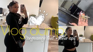 Vlog dump: Taking a Pregnancy test🤫 He finally met my Mom, Health update