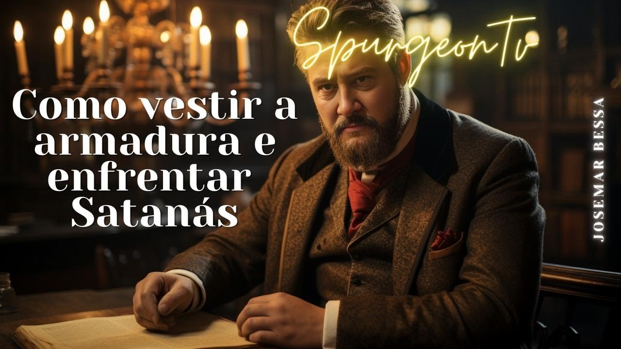 Como vestir a Armadura e enfrentar Satanás | C. H. Spurgeon (1834 -1892 ) @Josemar Bessa