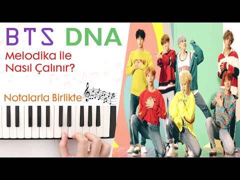 Bts - DNA Melodika Notaları(Sadece İntro)