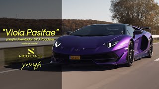 "Viola Pasifae" | ynnqh's Aventador SVJ Roadster | nicolange-media [4K] #lamborghini #svjroadster