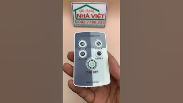 Điều khiển quạt máy Mitsubishi