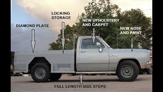 First Gen Dodge Cummins Shop Truck Refresh