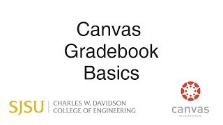 Canvas Gradebooks