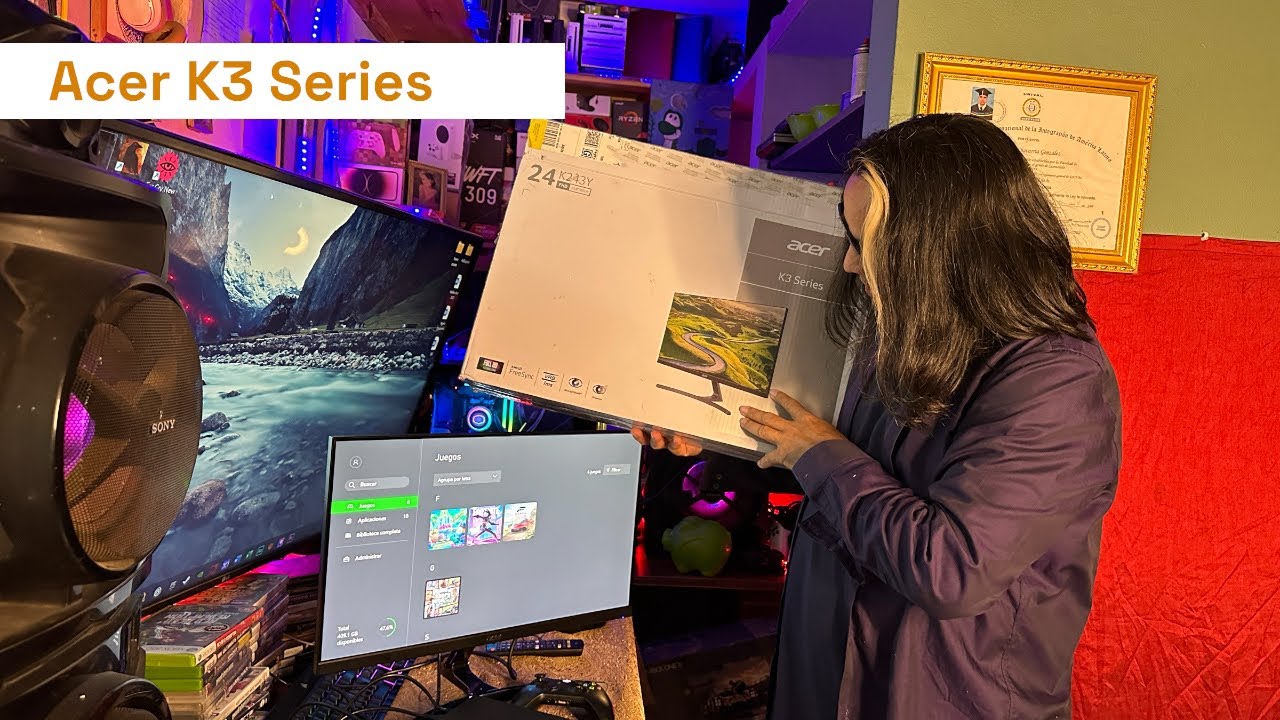 Monitor Acer K3 Series / Unboxing - YouTube