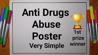 Gambar Poster Hari Anti Narkoba Internasional/Gambar Hari Anti Narkoba/Poster Katakan Tidak pada ...