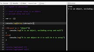 Check If Given Value is an Object or Not in JavaScript Important Interview Question