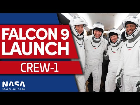 LIVE: SpaceX Crew-1 ? NASA and JAXA Astronauts Launch on Falcon 9