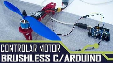 COMO CONTROLAR VELOCIDADE DE MOTORES BRUSHLESS COM ARDUÍNO.