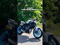 Jakie jest spalanie w Yamaha Mt-07 2025? Testy motocyklowe #shorts