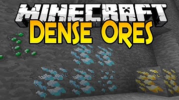 Minecraft Mods - Dense Ores Mod - TRIPLE YOUR DIAMONDS (Minecraft 1.8)