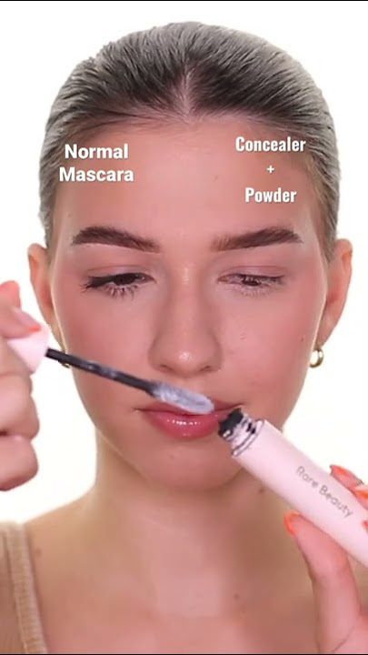 Viral Mascara Hack?! Is it worth it 😱 #makeup #mascara #makeuphacks