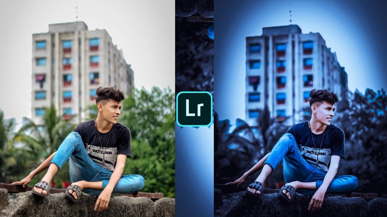 Dark Grey Effect Lightroom Photo Editing || Lightroom Grey Tone Photo ...