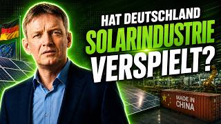Hat Deutschland seine Solarindustrie verspielt? - Solarstammtisch mit Dr. Gunter Erfurt