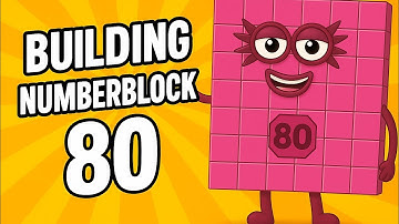 Building Numberblock 80!