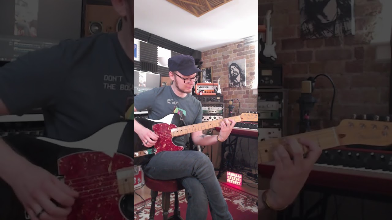 DEMO: 1998 Fender Japan Esquire Telecaster  52RI conversion Black Tortoiseshell