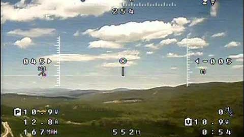 FailFPV - E-Flite Apprentice with NOVA OSD: Cruise into bushes