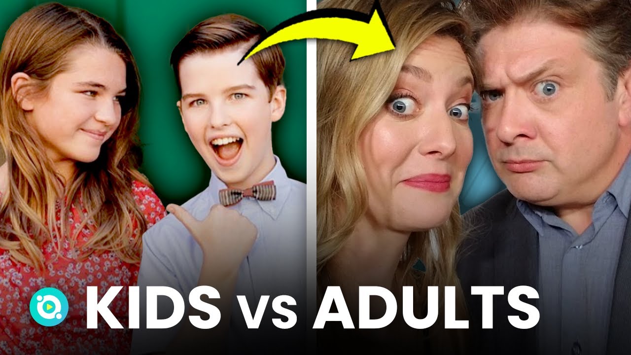 Young Sheldon Funny Moments on the Set: Kids vs Adults | OSSA Movies ...