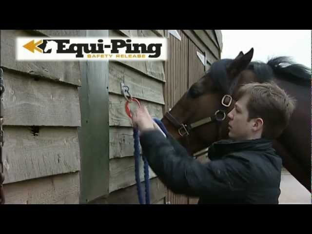 EQUI-PING SAFETY RELEASE TIE UP FOR HORSES 