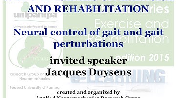Webinar GNAP: Neural control of gait and gait perturbations - JACQUES DUYSENS