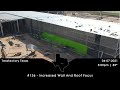 Tesla Terafactory Texas Update #136 in 4K: Increased Wall And Roof Focus - 04/07/21 (5:00pm | 85°F)
